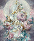 Purple Floral Backdrop for Photography