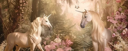Mornings With Unicorns 20’X8’ Ultracloth (240 X 96 Inch) Backdrop