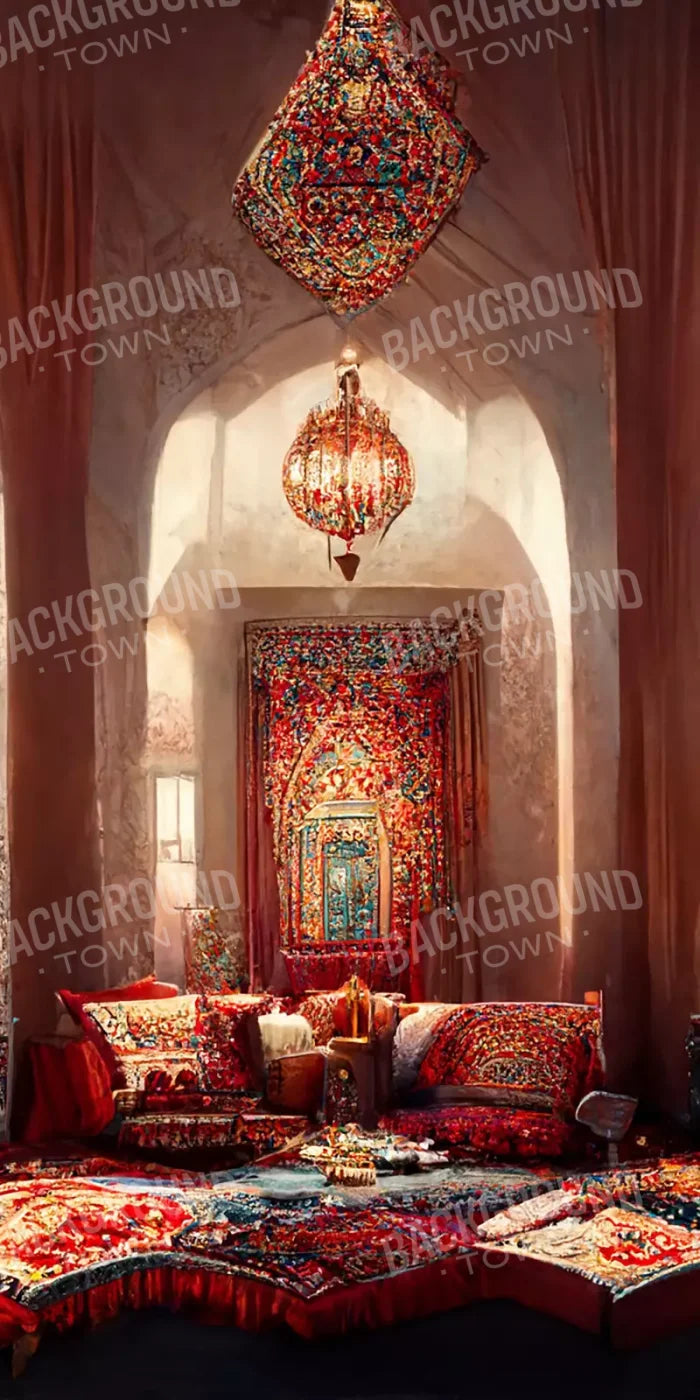 Moroccan Oasis 1 8X10 10’X20’ Ultracloth (120 X 240 Inch) Backdrop