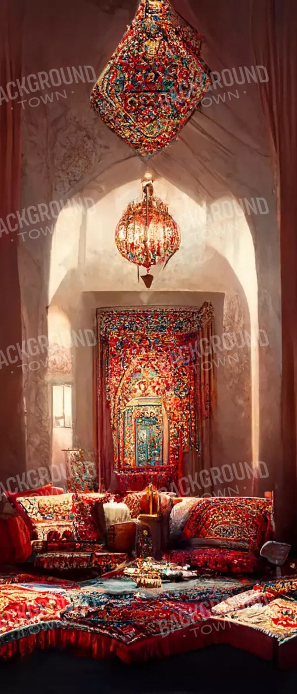 Moroccan Oasis 1 8X10 5’X12’ Ultracloth For Westcott X-Drop (60 X 144 Inch) Backdrop