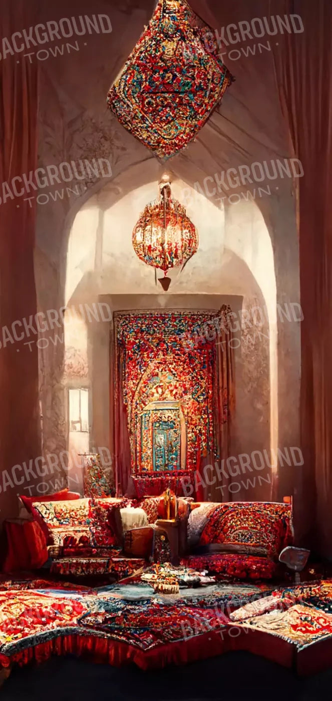 Moroccan Oasis 1 8X10 8’X16’ Ultracloth (96 X 192 Inch) Backdrop