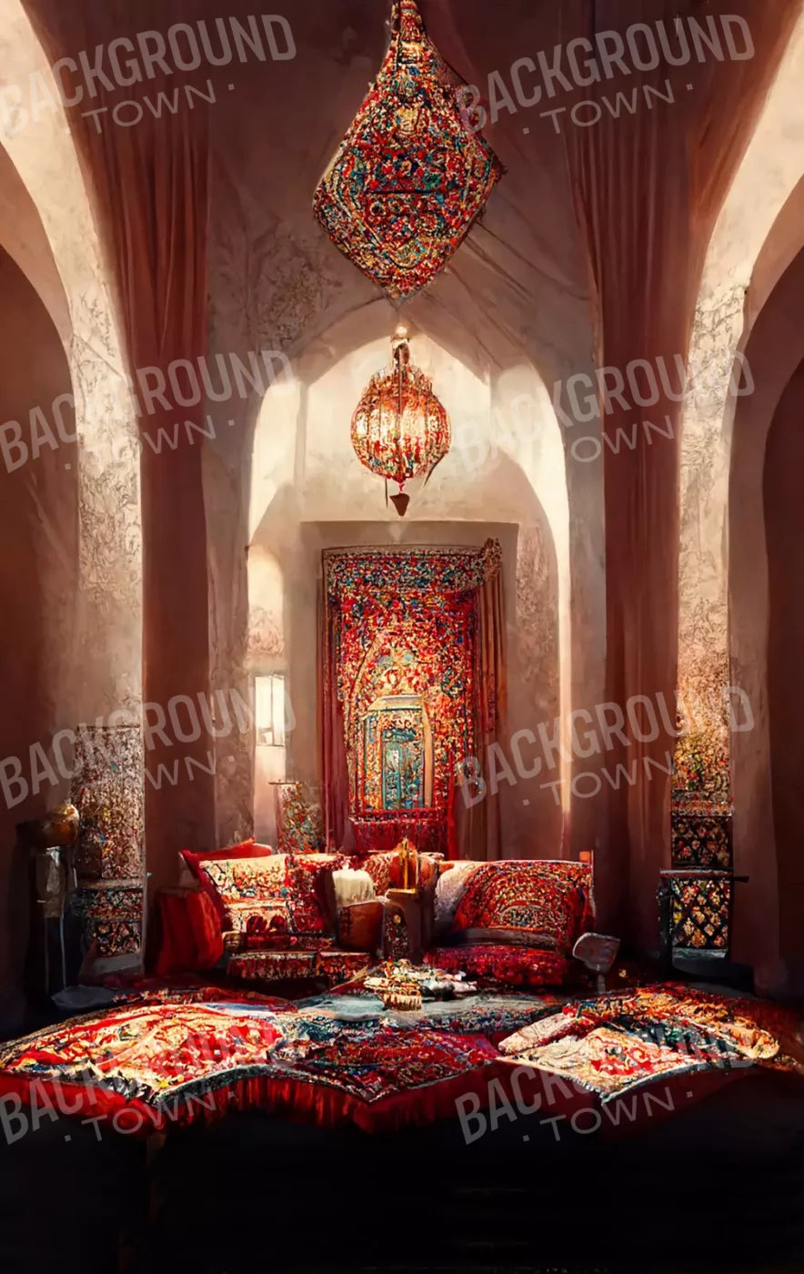 Moroccan Oasis 1 8X12 10’X16’ Ultracloth (120 X 192 Inch) Backdrop