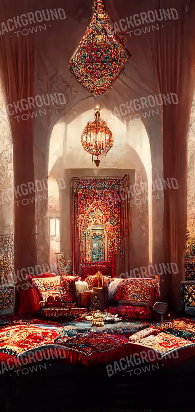 Moroccan Oasis 1 8X12 8’X16’ Ultracloth (96 X 192 Inch) Backdrop