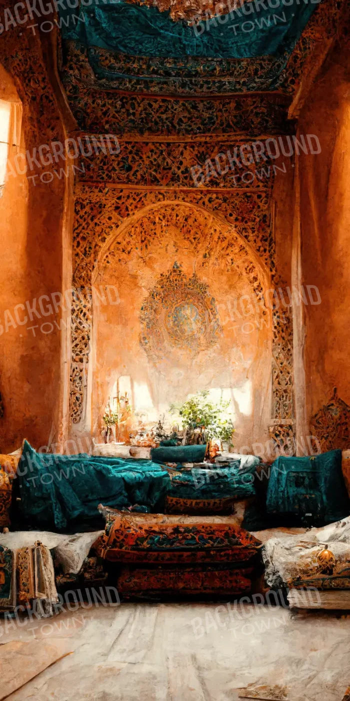 Moroccan Oasis 2 8X10 10X20 Ultracloth ( 120 X 240 Inch ) Backdrop