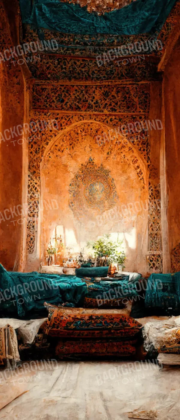 Moroccan Oasis 2 8X10 5X12 Ultracloth For Westcott X-Drop ( 60 X 144 Inch ) Backdrop