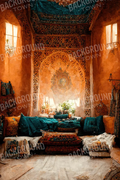 Moroccan Oasis 2 8X10 5X8 Ultracloth ( 60 X 96 Inch ) Backdrop