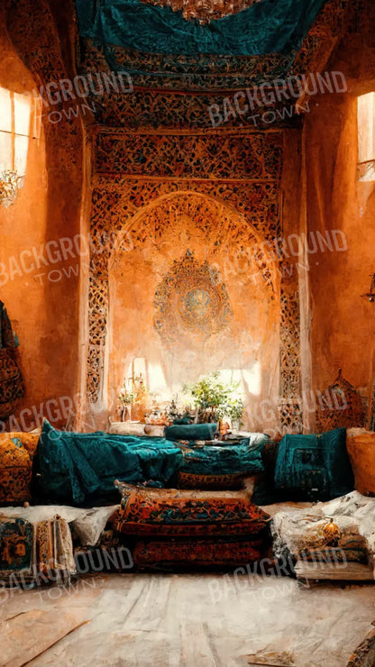 Moroccan Oasis 2 8X10 8X14 Ultracloth ( 96 X 168 Inch ) Backdrop