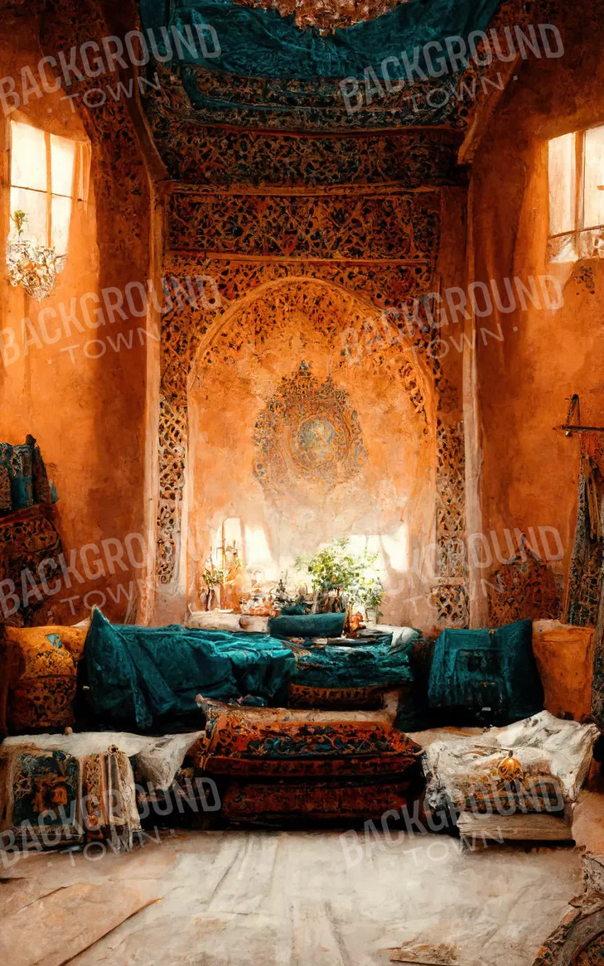 Moroccan Oasis 2 8X10 9X14 Ultracloth ( 108 X 168 Inch ) Backdrop