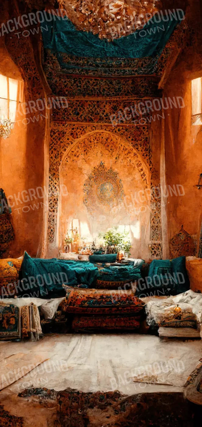 Moroccan Oasis 2 8X12 8X16 Ultracloth ( 96 X 192 Inch ) Backdrop