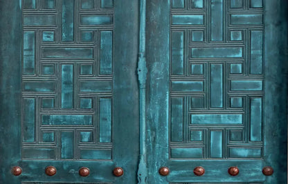 Moroccan Teal 12X8 Ultracloth ( 144 X 96 Inch ) Backdrop