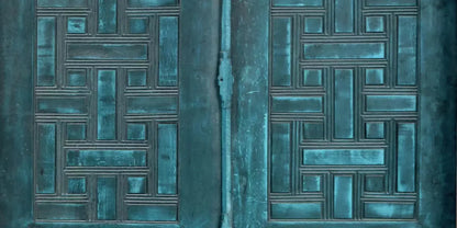 Moroccan Teal 20X10 Ultracloth ( 240 X 120 Inch ) Backdrop