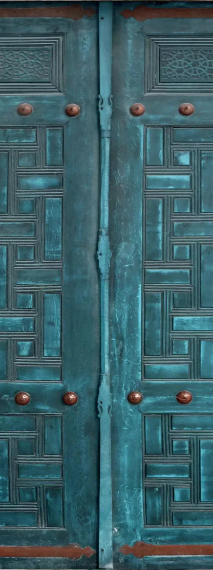 Moroccan Teal 8X20 Ultracloth ( 96 X 240 Inch ) Backdrop