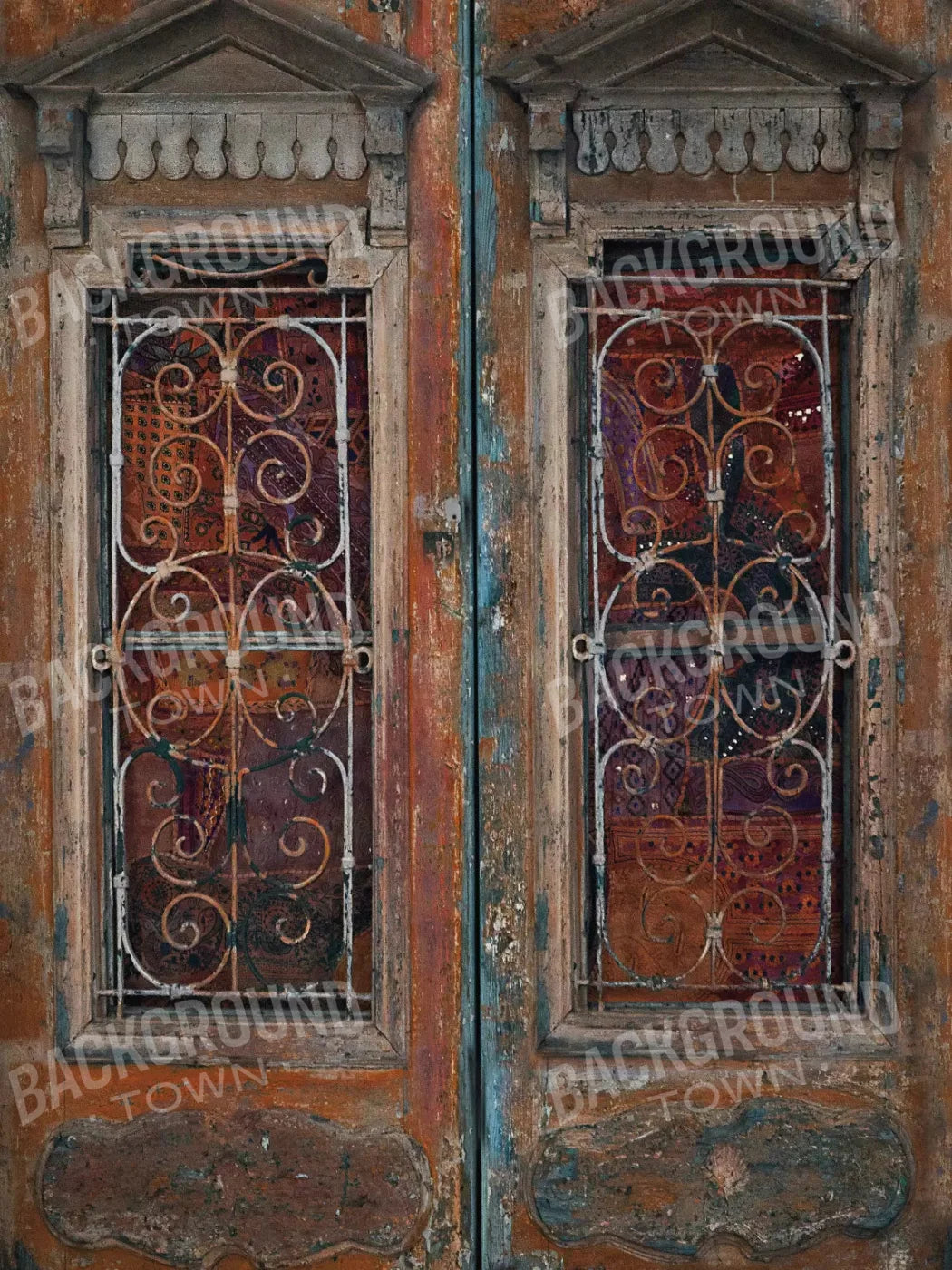 Morocco 8X10 Fleece ( 96 X 120 Inch ) Backdrop