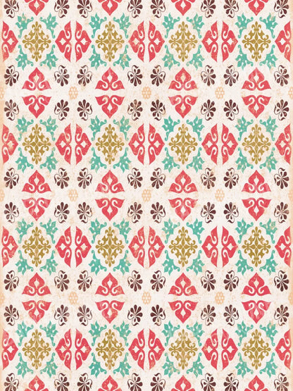 Mosaic 8X10 Fleece ( 96 X 120 Inch ) Backdrop