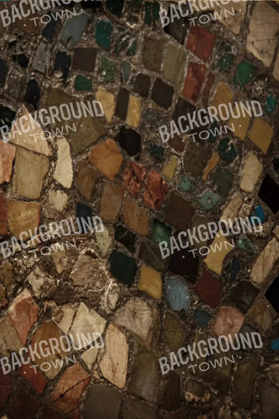 Mosaic Deep Rubbermat Floor 4X5 ( 48 X 60 Inch )