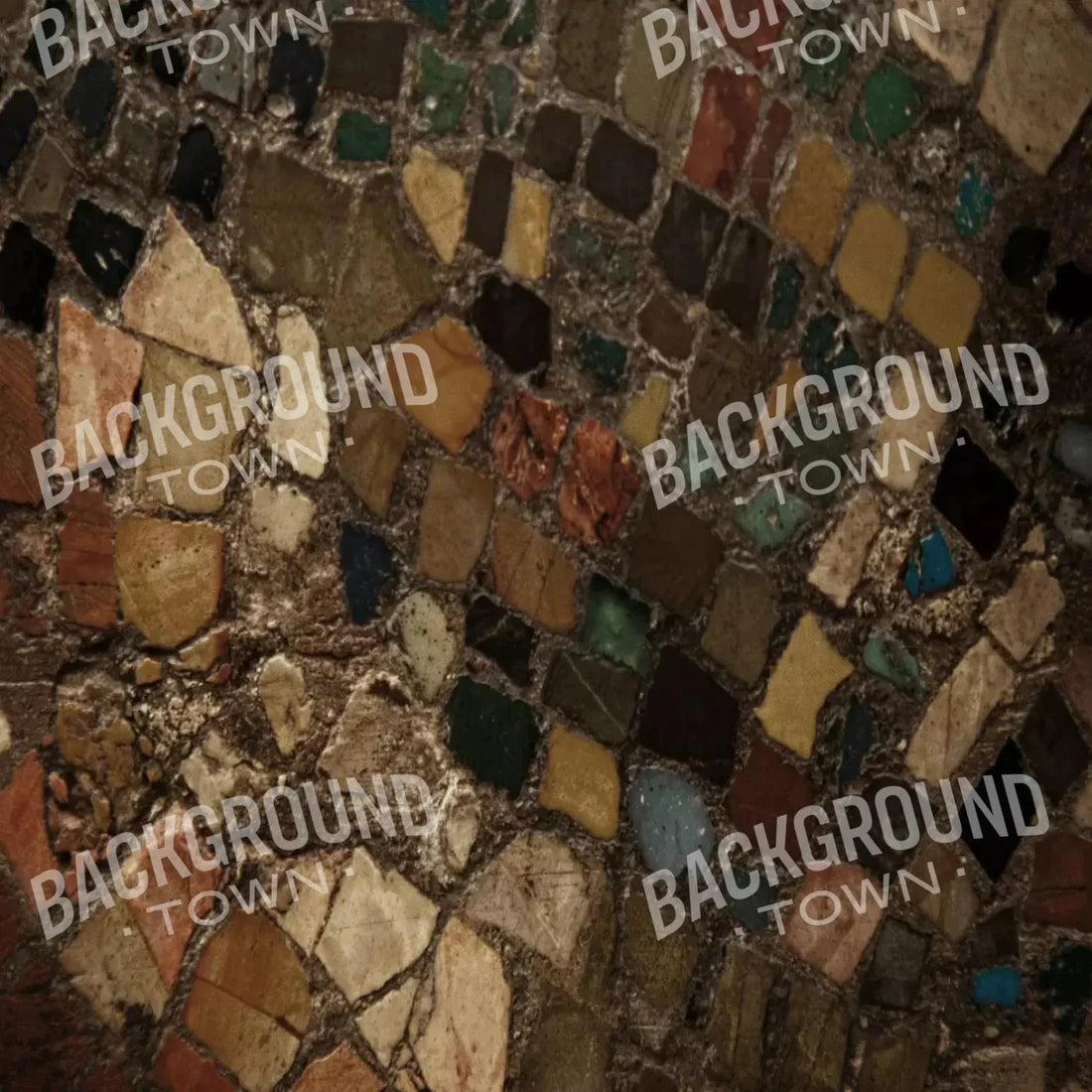 Mosaic Deep Rubbermat Floor 5X5 ( 60 X Inch )