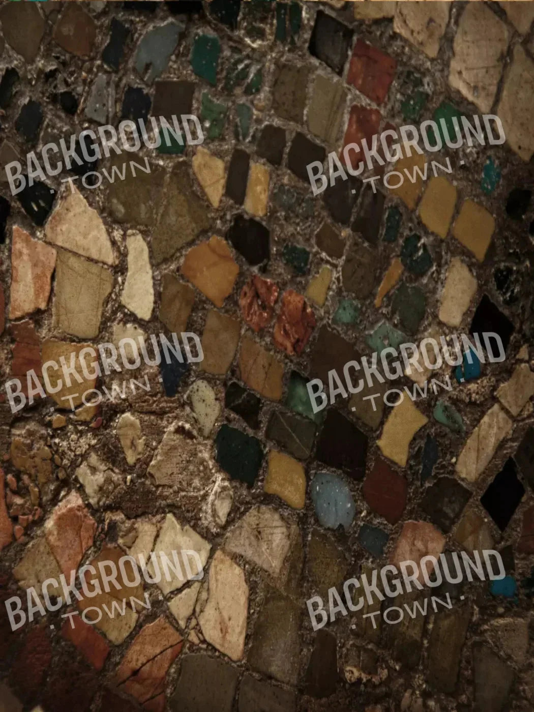 Mosaic Deep Rubbermat Floor 5X7 ( 60 X 84 Inch )