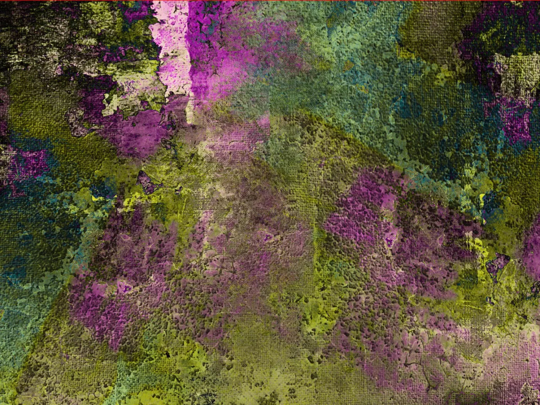 Moss Paint Canvas 68X5 Fleece ( 80 X 60 Inch ) Backdrop
