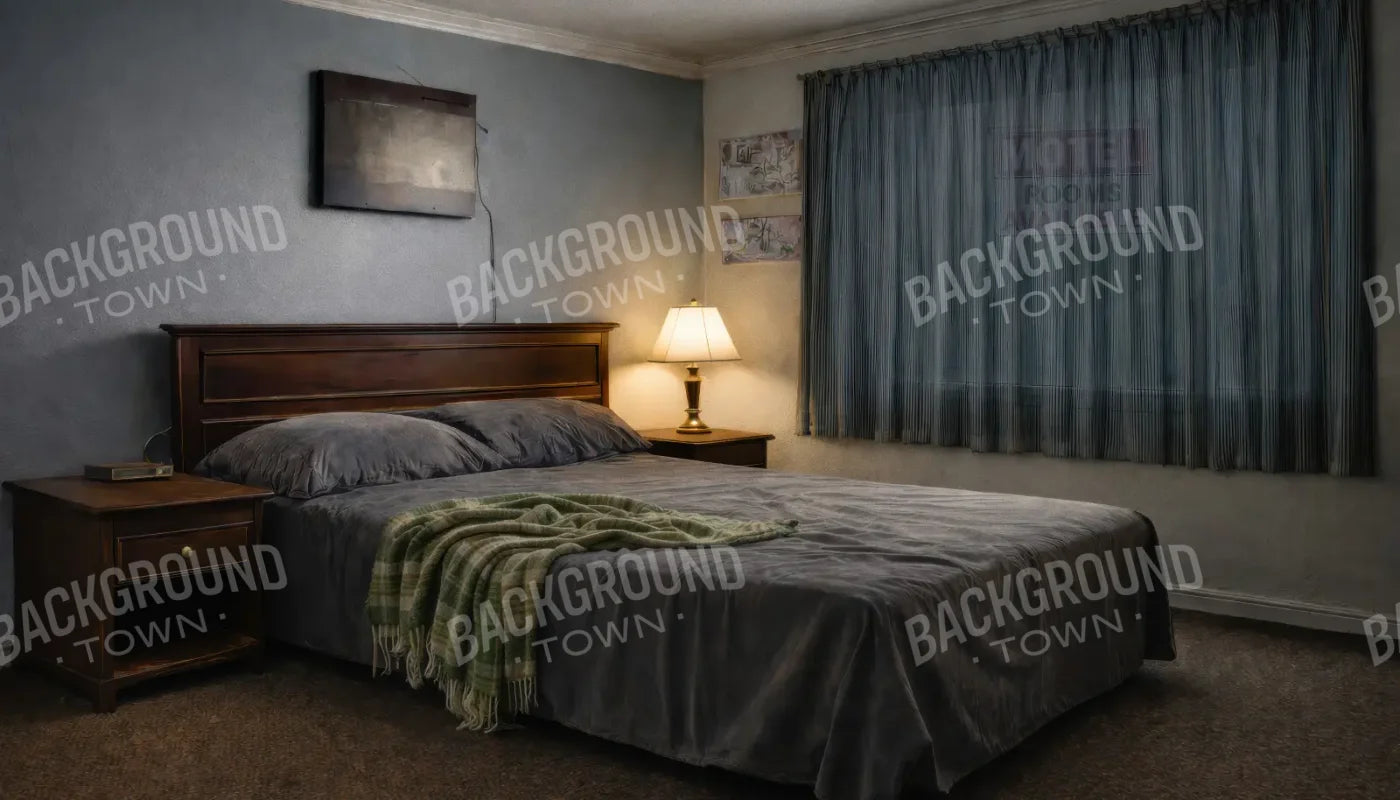 Motel Room 14’x8’ UltraCloth (168 x 96 inch) Backdrop