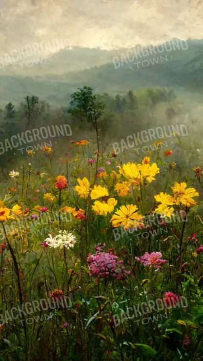 Mountain Meadows 8X14 Ultracloth ( 96 X 168 Inch ) Backdrop
