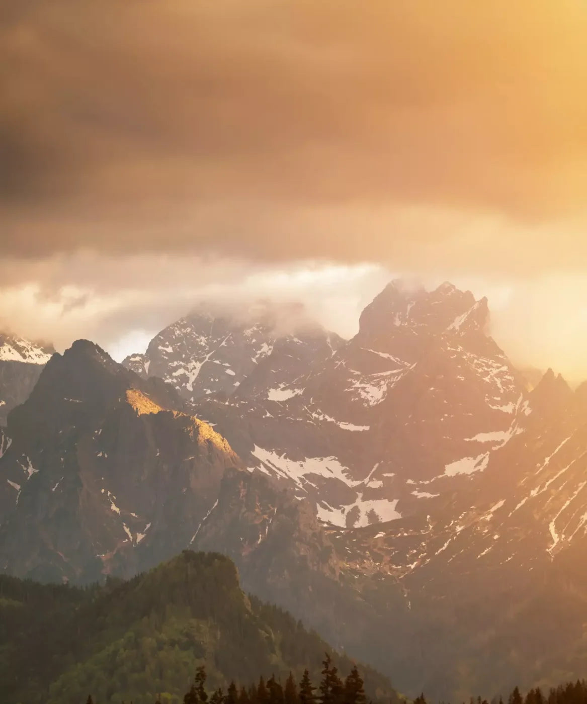 Mountain Range 10’X12’ Ultracloth (120 X 144 Inch) Backdrop