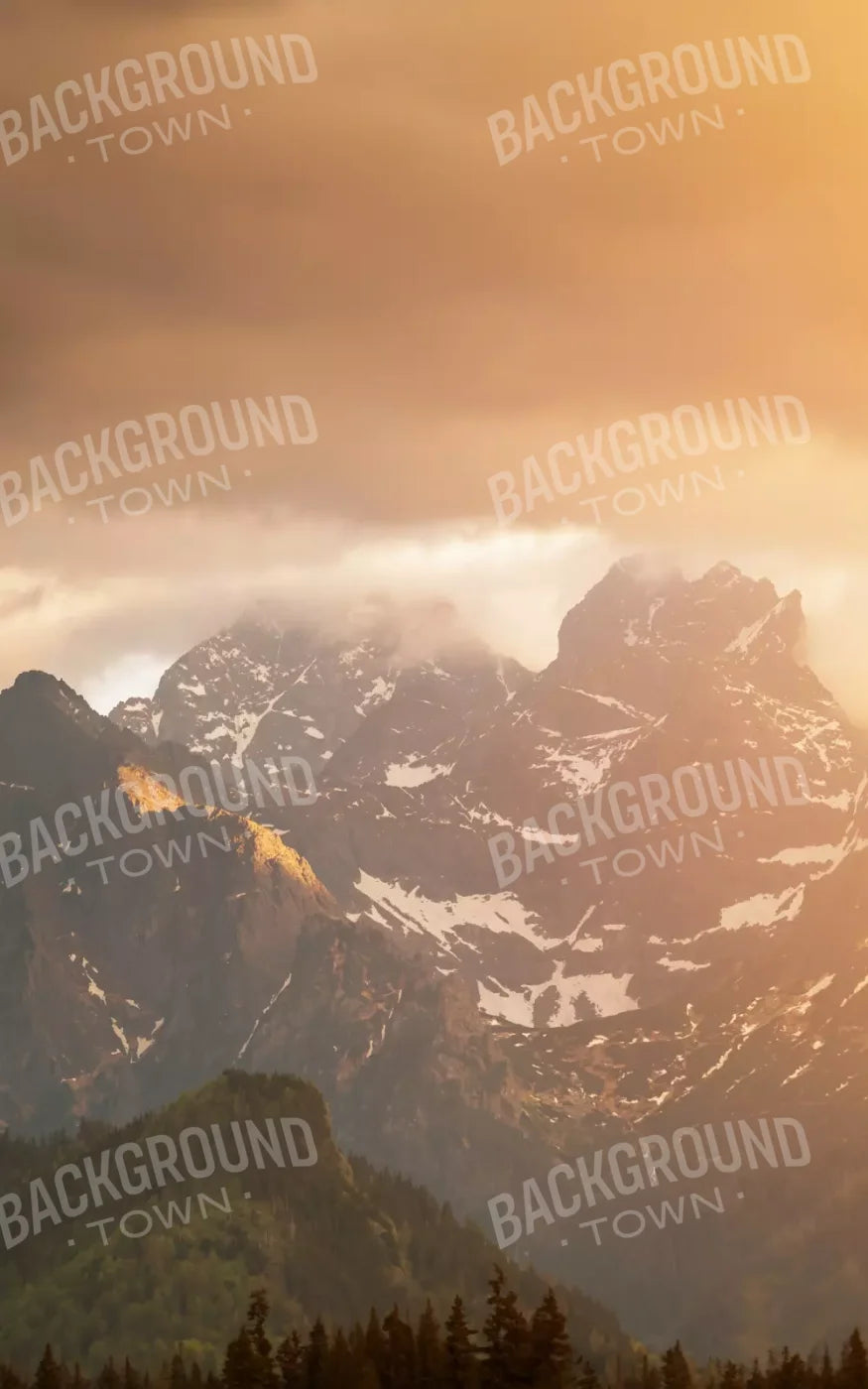 Mountain Range 5’X8’ Ultracloth (60 X 96 Inch) Backdrop