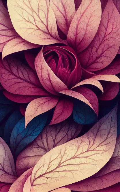 Mulberry Petals 9X14 Ultracloth ( 108 X 168 Inch ) Backdrop