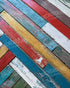 Multi Color Boards Ii 4’X5’ Rubbermat Floor (48 X 60 Inch) Backdrop