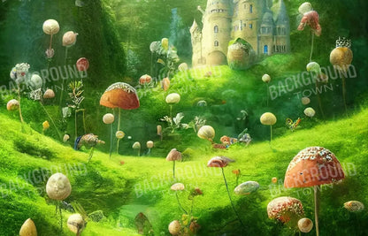 Mushroom Kingdom 14’X9’ Ultracloth (168 X 108 Inch) Backdrop