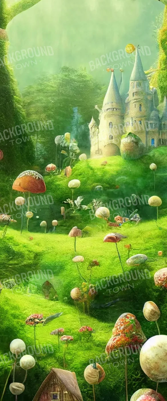 Mushroom Kingdom 5’X12’ Ultracloth For Westcott X-Drop (60 X 144 Inch) Backdrop