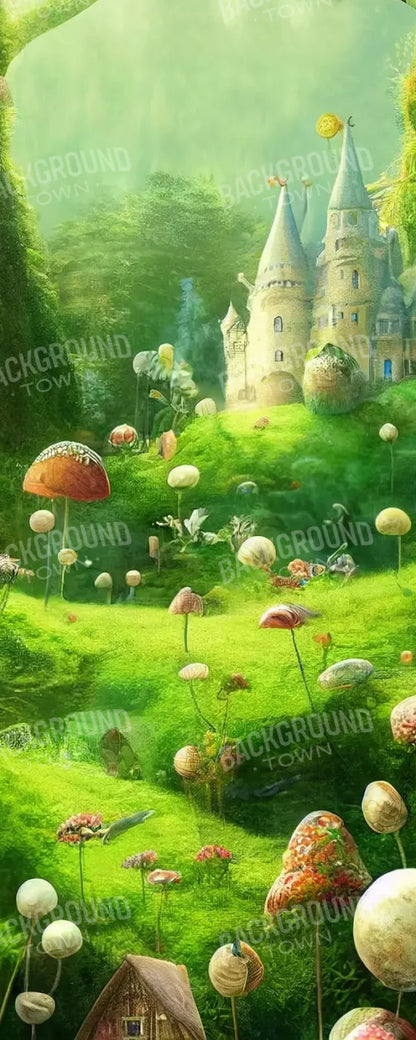 Mushroom Kingdom 8’X20’ Ultracloth (96 X 240 Inch) Backdrop