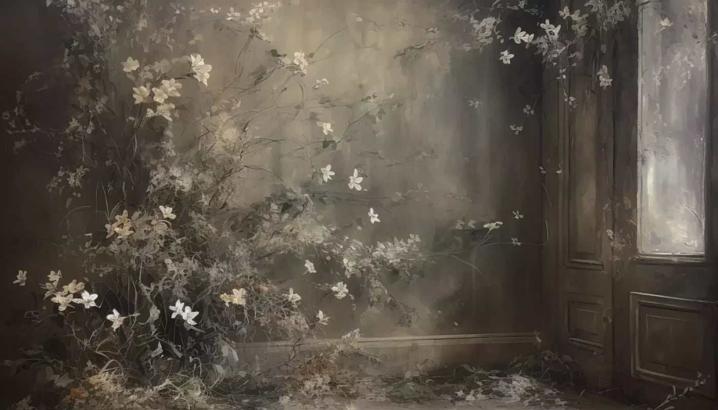 Muted Autumn Room 14’X8’ Ultracloth (168 X 96 Inch) Backdrop