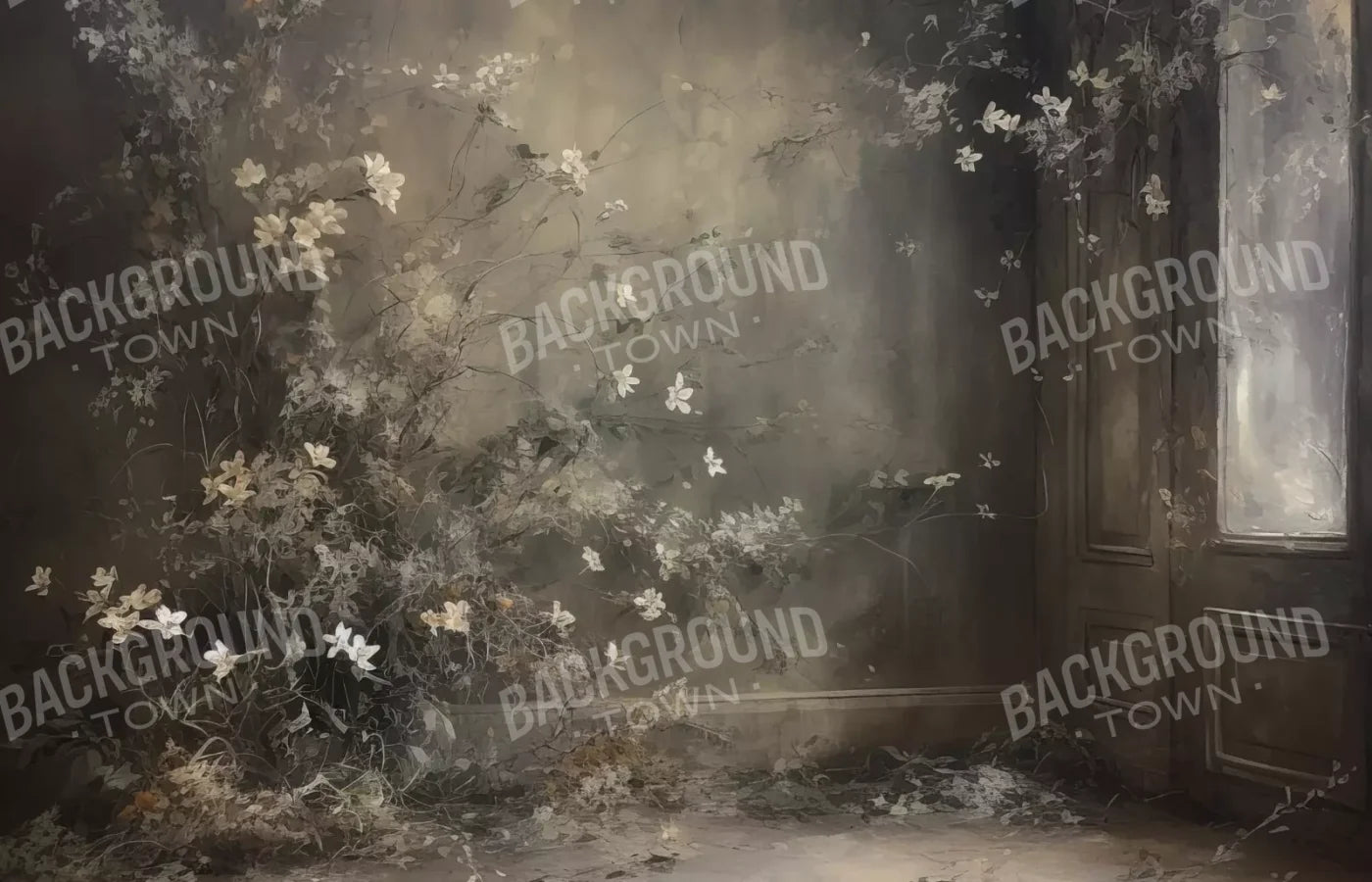 Muted Autumn Room 14’X9’ Ultracloth (168 X 108 Inch) Backdrop