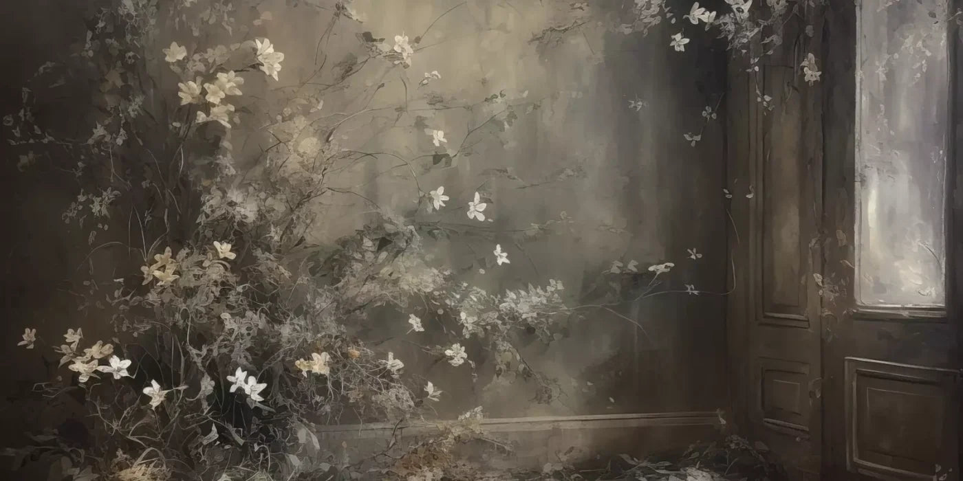 Muted Autumn Room 16’X8’ Ultracloth (192 X 96 Inch) Backdrop