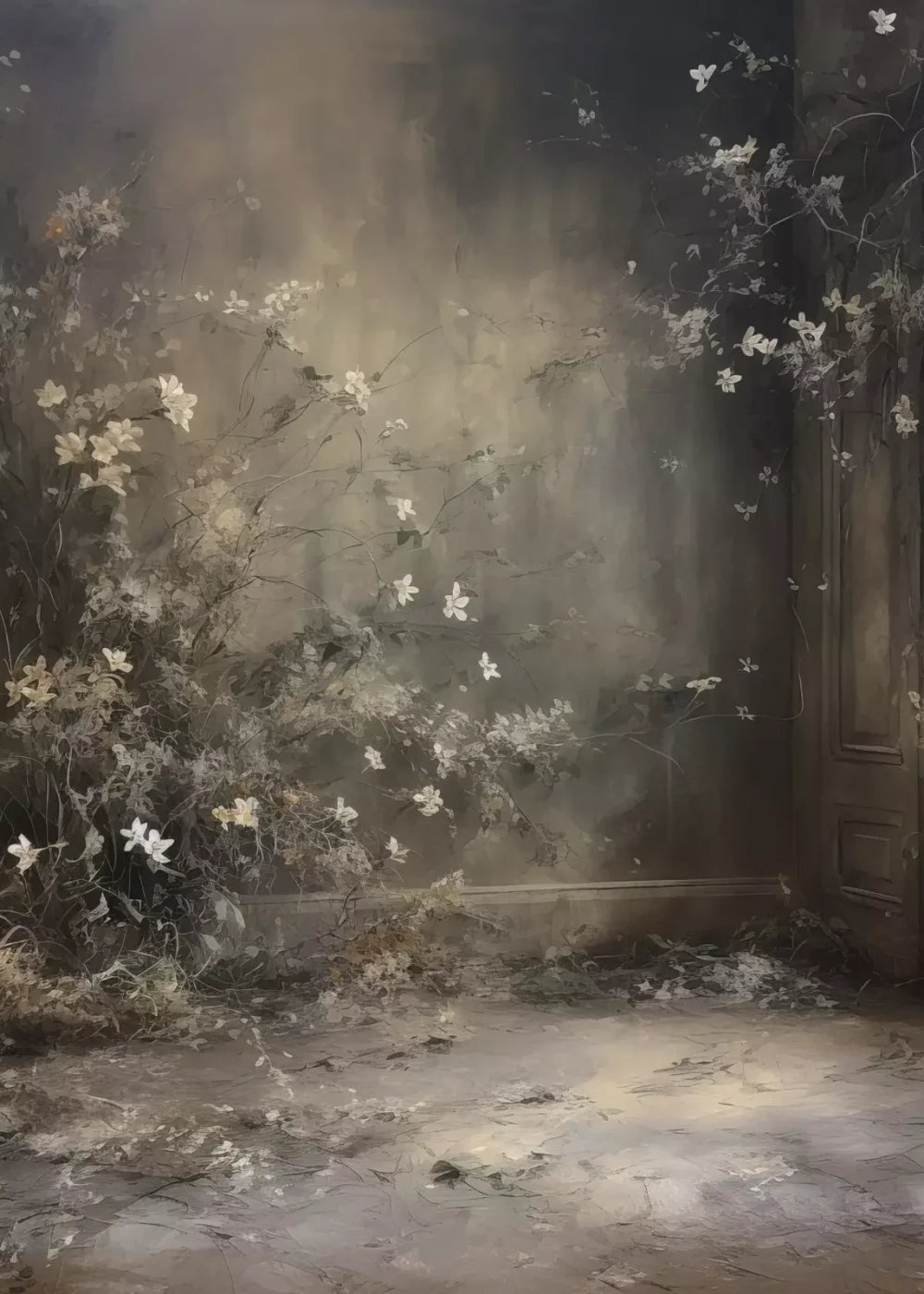 Muted Autumn Room 5’X7’ Ultracloth (60 X 84 Inch) Backdrop