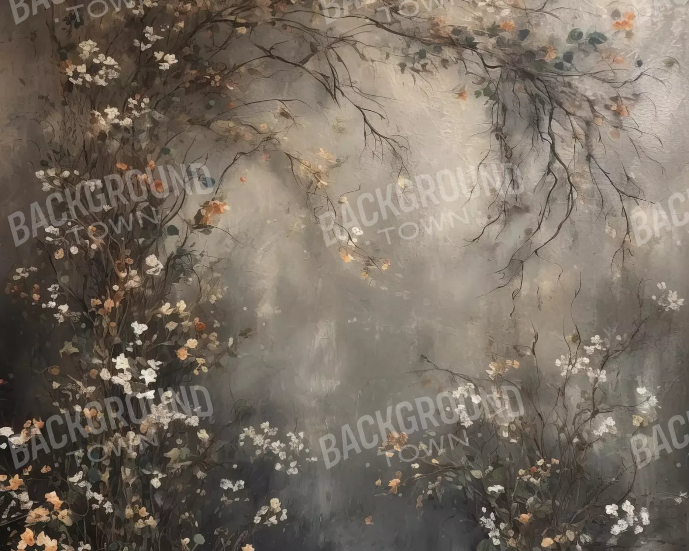 Muted Autumn Wall 10’X8’ Fleece (120 X 96 Inch) Backdrop