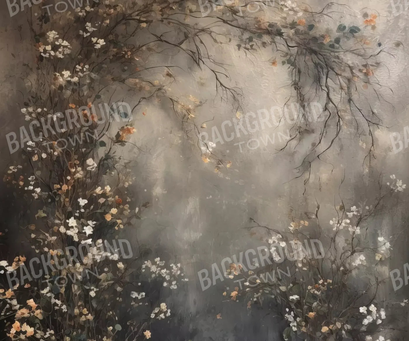 Muted Autumn Wall 5’X4’2 Fleece (60 X 50 Inch) Backdrop