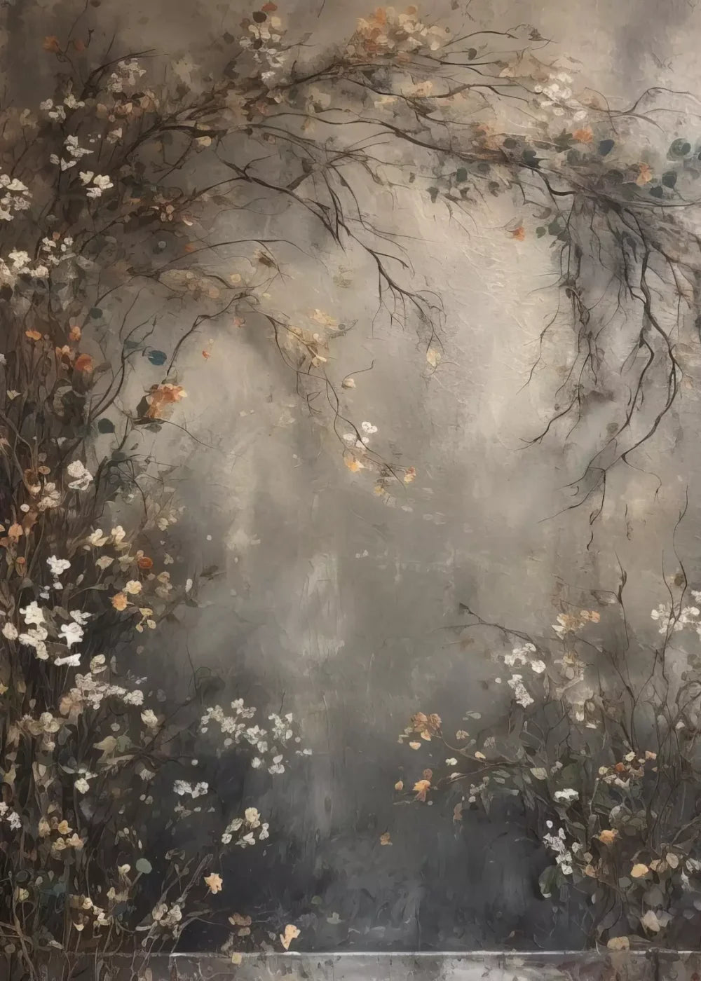Muted Autumn Wall 5’X7’ Ultracloth (60 X 84 Inch) Backdrop