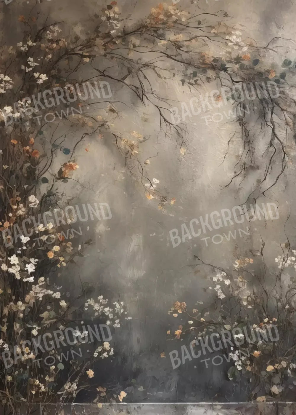 Muted Autumn Wall 5’X7’ Ultracloth (60 X 84 Inch) Backdrop