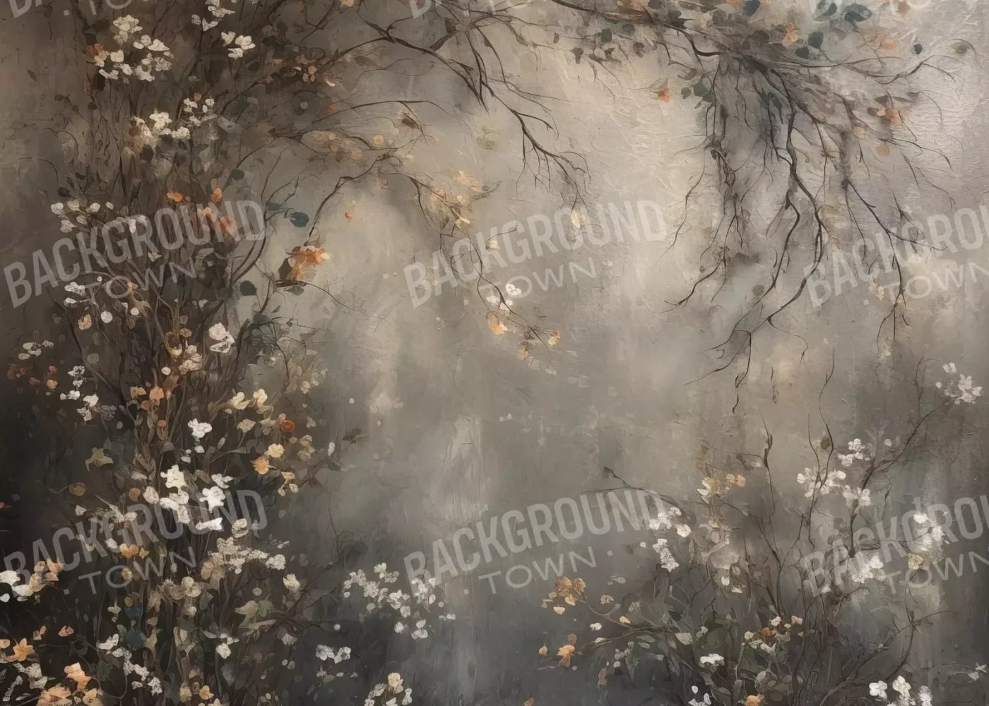 Muted Autumn Wall 7’X5’ Ultracloth (84 X 60 Inch) Backdrop