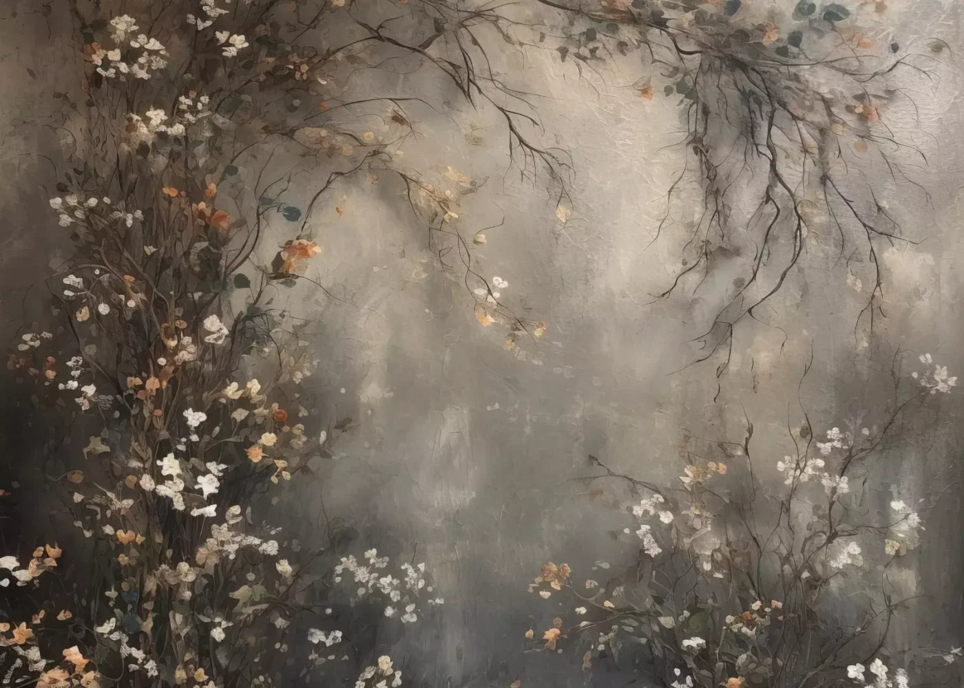 Muted Autumn Wall 7’X5’ Ultracloth (84 X 60 Inch) Backdrop