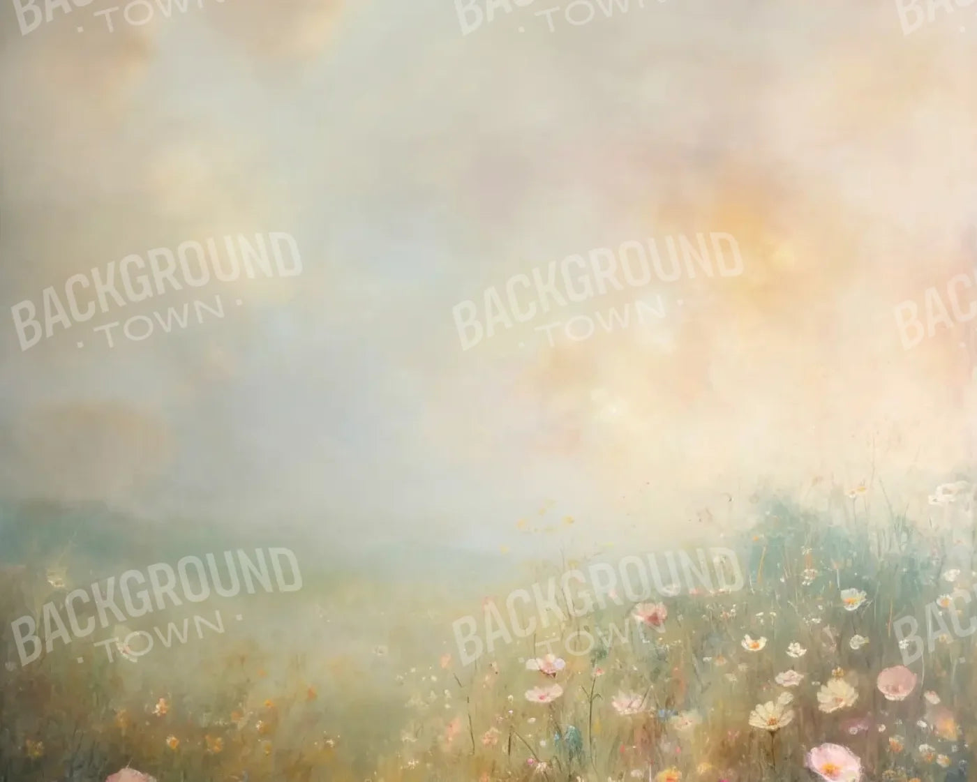 Muted Gardens 10’x8’ Fleece (120 x 96 inch) Backdrop