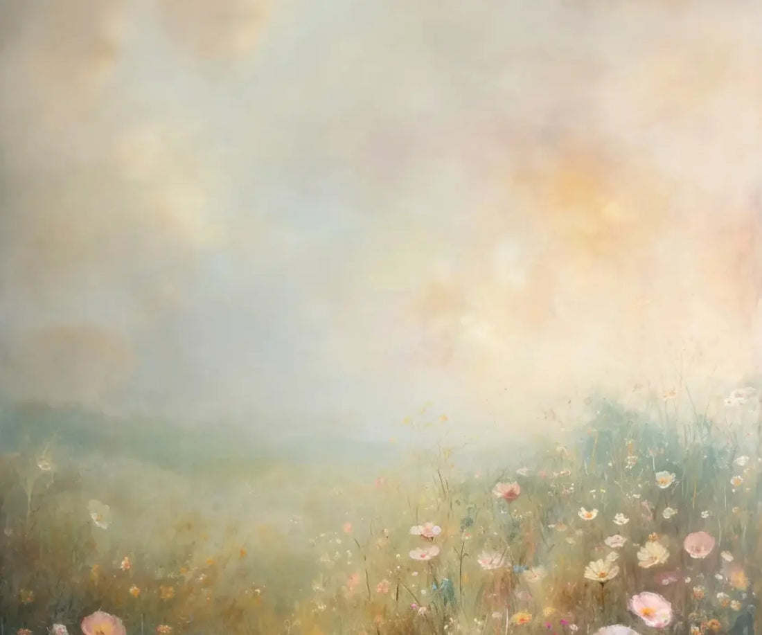 Muted Gardens 5’x4’2 Fleece (60 x 50 inch) Backdrop