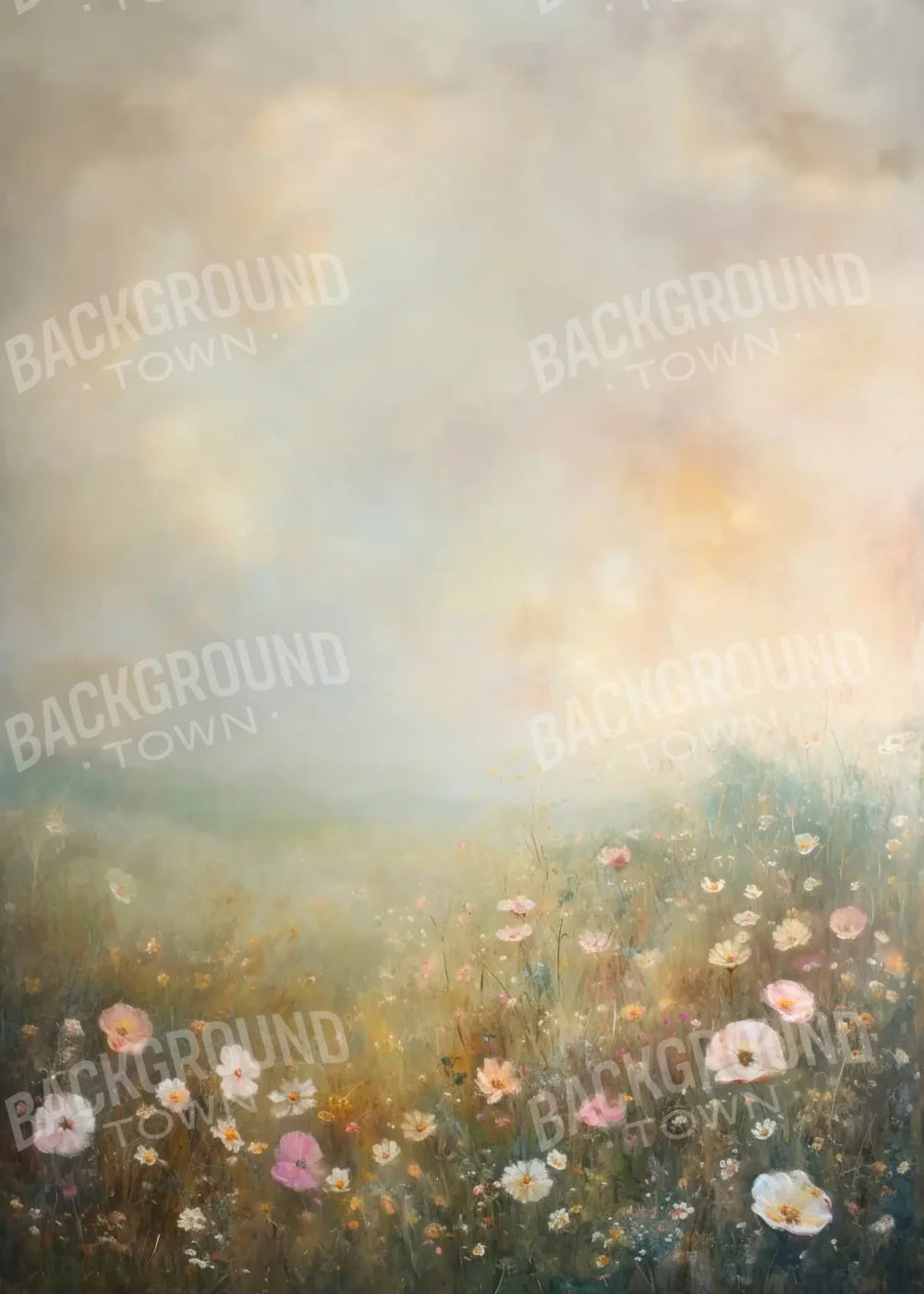 Muted Gardens 5’x7’ UltraCloth (60 x 84 inch) Backdrop