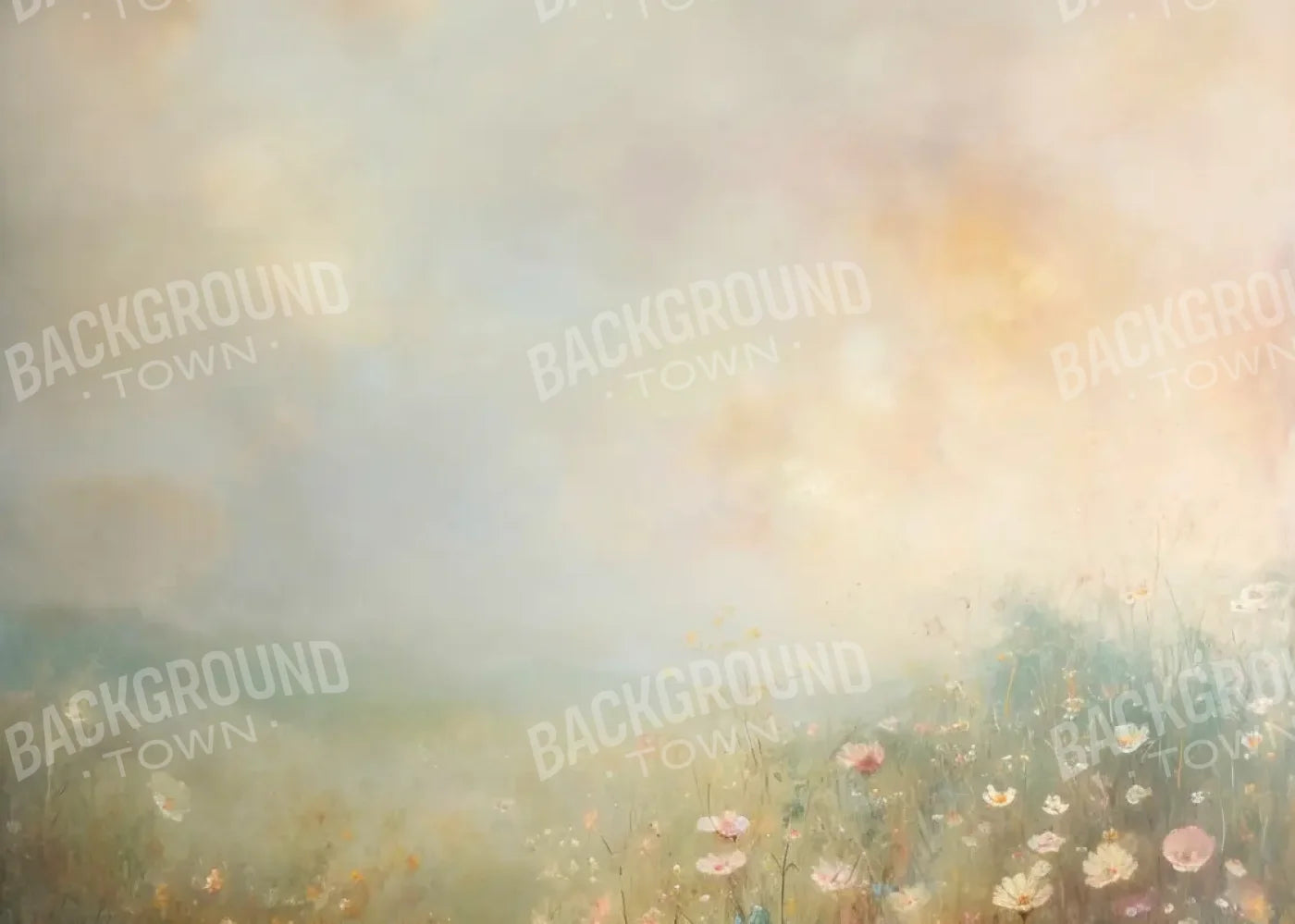 Muted Gardens 7’x5’ UltraCloth (84 x 60 inch) Backdrop