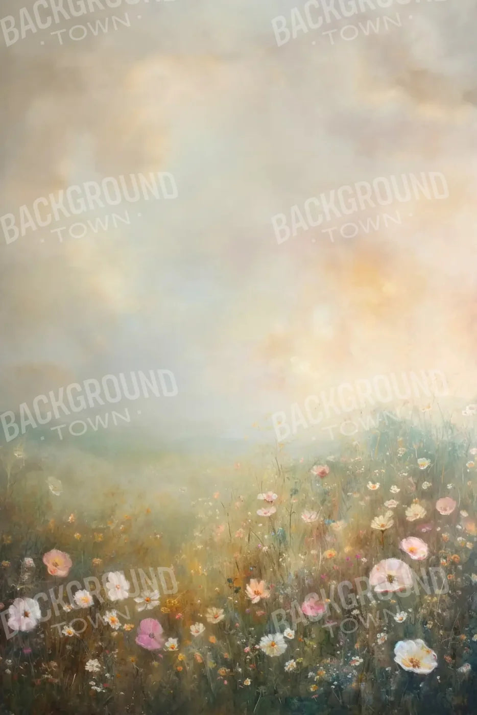 Muted Gardens 8’x12’ UltraCloth (96 x 144 inch) Backdrop