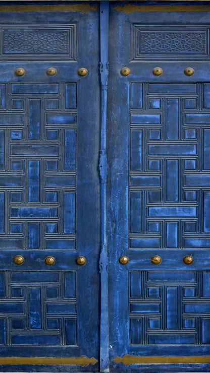 My Blue India 8X14 Ultracloth ( 96 X 168 Inch ) Backdrop