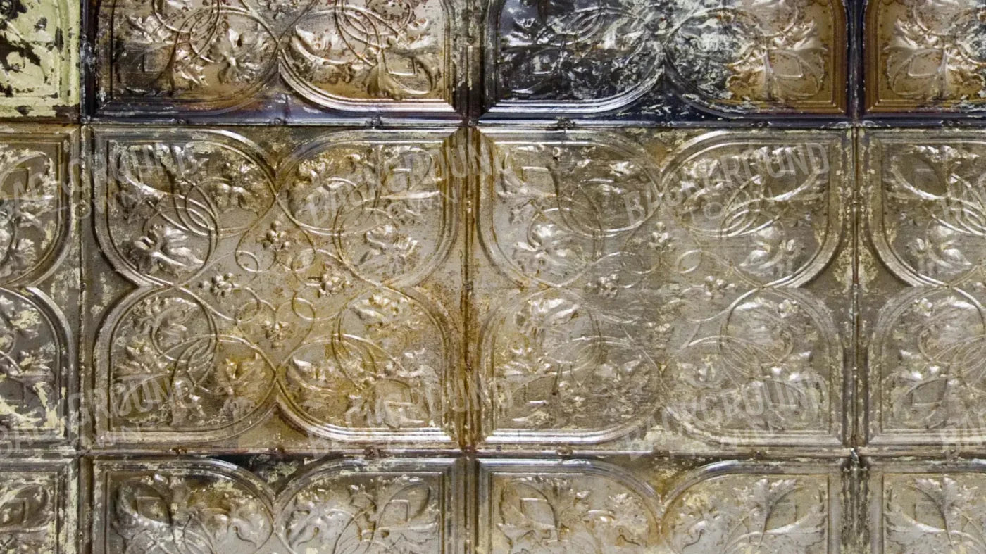 My Ceiling Tins 14X8 Ultracloth ( 168 X 96 Inch ) Backdrop