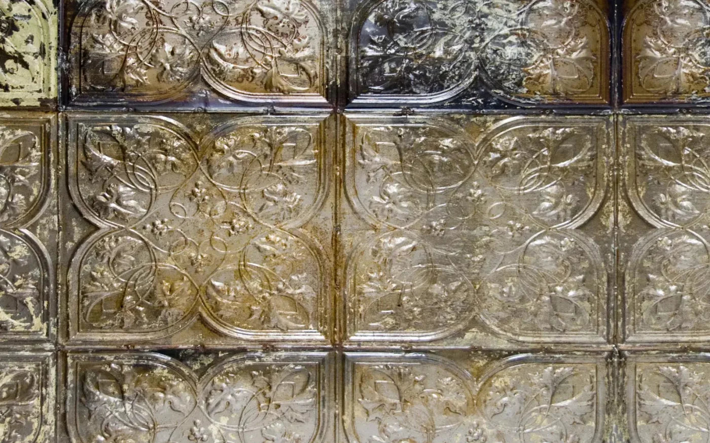My Ceiling Tins 14X9 Ultracloth ( 168 X 108 Inch ) Backdrop