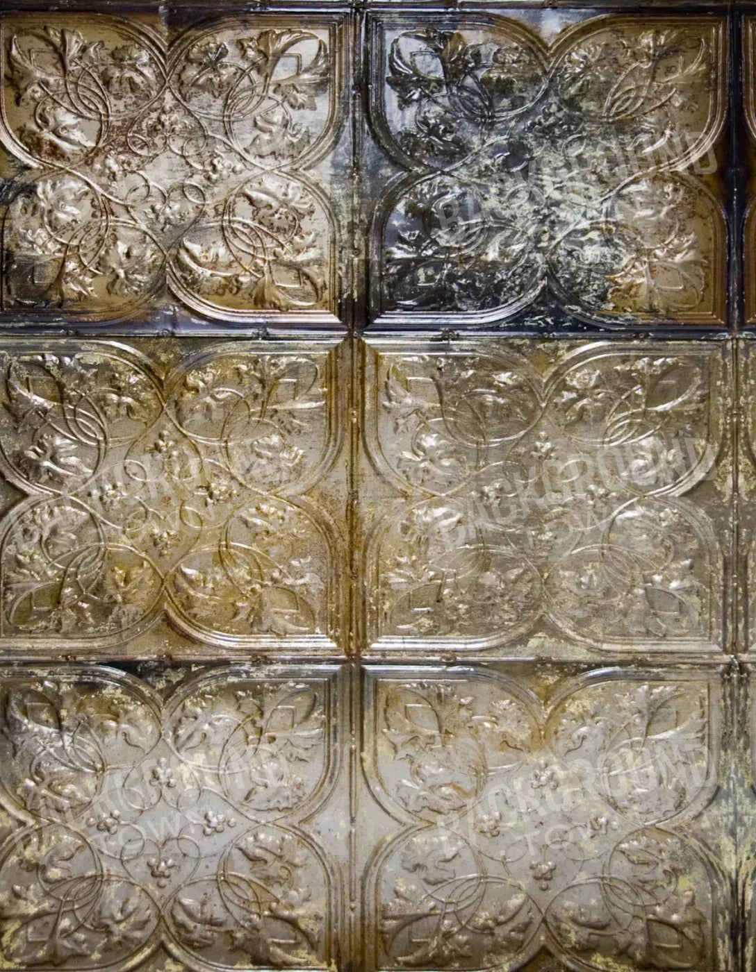 My Ceiling Tins 6X8 Fleece ( 72 X 96 Inch ) Backdrop